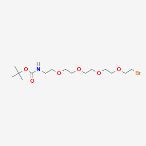 molecular formula C15H30BrNO6 B609478 N-Boc-PEG4-bromide CAS No. 1392499-32-9