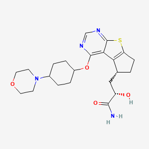 molecular formula C22H30N4O4S B609507 ND-2158 CAS No. 1388896-07-8