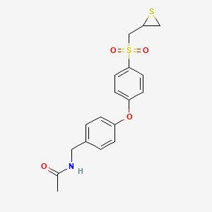 molecular formula C18H19NO4S2 B609509 ND-378 