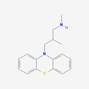 molecular formula C17H20N2S B609513 N-Desmethyltrimeprazine CAS No. 22732-04-3