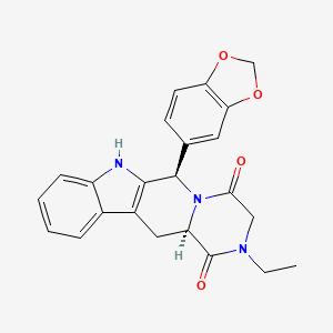 molecular formula C23H21N3O4 B609537 N-Ethyl tadalafil CAS No. 1609405-34-6