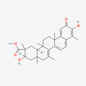 Methyl 3,10-dihydroxy-2,4a,6,9,12b,14a-hexamethyl-11-oxo-1,2,3,4,4a,5,11,12b,13,14,14a,14b-dodecahydropicene-2-carboxylate