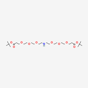 molecular formula C26H51NO10 B609561 NH-bis(PEG3-t-butyl ester) CAS No. 1814901-03-5
