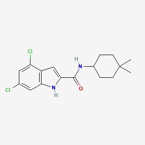 molecular formula C17H20Cl2N2O B609586 NITD-304 