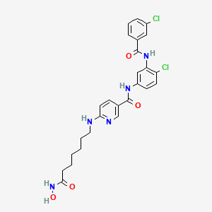 molecular formula C26H27Cl2N5O4 B609588 NL-103 