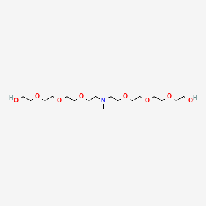 molecular formula C17H37NO8 B609602 N-Me-N-bis-PEG4 CAS No. 2055046-22-3