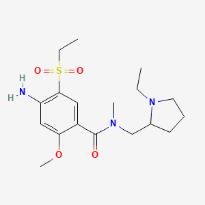 molecular formula C18H29N3O4S B609603 N-Methyl Amisulpride CAS No. 1391054-22-0