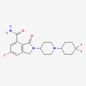 molecular formula C20H24F3N3O2 B609609 Nms-P118 CAS No. 1262417-51-5