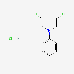 molecular formula C10H14Cl3N B609613 N,N-Bis(2-chloroethyl)aniline hydrochloride CAS No. 6150-64-7