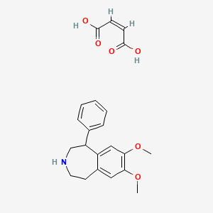 molecular formula C22H25NO6 B609622 Nor-SCH-12679 maleate CAS No. 20049-44-9