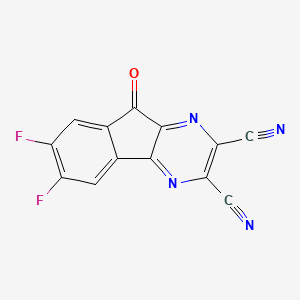 molecular formula C13H2F2N4O B609641 NQO1 substrate 