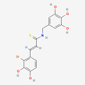 molecular formula C16H14BrNO5S B609669 NT219 CAS No. 1198078-60-2