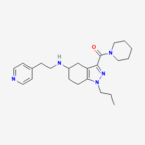 molecular formula C23H33N5O B609682 NUCC-390 CAS No. 1060524-97-1