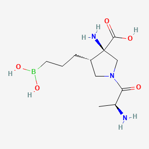 molecular formula C11H22BN3O5 B609684 Numidargistat CAS No. 2095732-06-0