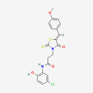 molecular formula C20H17ClN2O4S2 B6097139 MFCD02332245 
