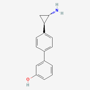 4'-((1R,2S)-2-aminocyclopropyl)-[1,1'-biphenyl]-3-ol
