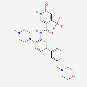 molecular formula C29H32F3N5O3 B609724 OICR-9429 