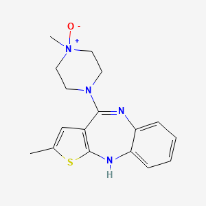 molecular formula C17H20N4OS B609729 Olanzapine N-Oxide CAS No. 174794-02-6