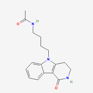 molecular formula C17H21N3O2 B609734 Olinone CAS No. 1770789-37-1