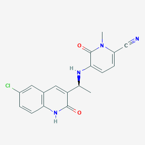 molecular formula C18H15ClN4O2 B609739 奥卢替尼 CAS No. 1887014-12-1