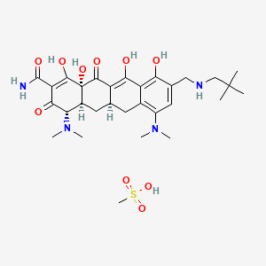 molecular formula C30H44N4O10S B609741 Omadacycline mesylate 