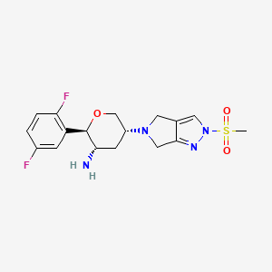 molecular formula C17H20F2N4O3S B609743 Omarigliptin CAS No. 1226781-44-7