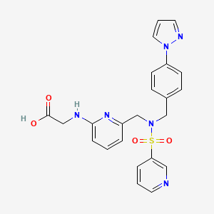 molecular formula C23H22N6O4S B609745 Omidenepag CAS No. 1187451-41-7