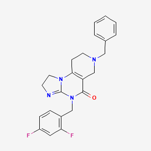 molecular formula C23H22F2N4O B609751 ONC206 CAS No. 1638178-87-6