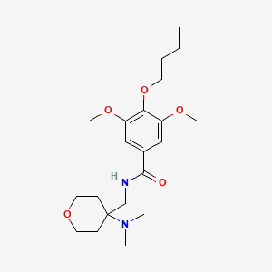 molecular formula C21H34N2O5 B609760 Opiranserin CAS No. 1441000-45-8