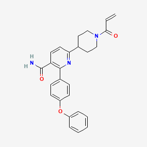 molecular formula C26H25N3O3 B609763 Orelabrutinib CAS No. 1655504-04-3