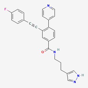 molecular formula C26H21FN4O B609787 OT-82 