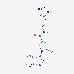 molecular formula C17H18N6O2 B609817 PA-9 CAS No. 1436004-46-4