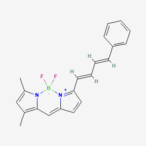molecular formula C21H19BF2N2 B609848 Pbd-bodipy CAS No. 148185-52-8