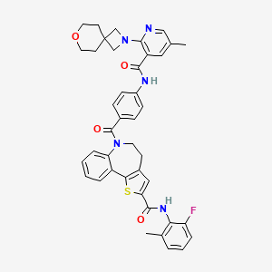 molecular formula C41H38FN5O4S B609854 Unii-MC0MD9J0F4 CAS No. 1902114-15-1