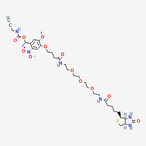 molecular formula C35H52N6O12S B609855 PC Biotin-PEG3-alkyne CAS No. 1869922-24-6