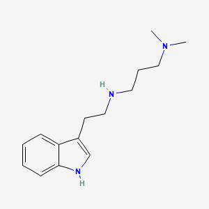 molecular formula C15H23N3 B609875 N1-(2-(1H-吲哚-3-基)乙基)-N3,N3-二甲基丙烷-1,3-二胺 CAS No. 1226213-83-7