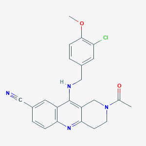 molecular formula C23H21ClN4O2 B609880 PDE5-IN-6c 