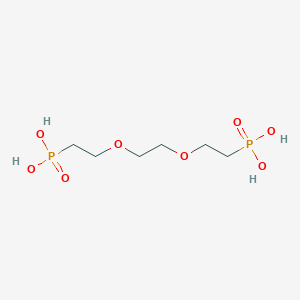 molecular formula C6H16O8P2 B609893 PEG2-bis(phosphonic acid) 