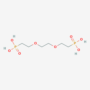 molecular formula C6H16O8P2 B609893 PEG2-bis(phosphonic acid) CAS No. 116604-42-3