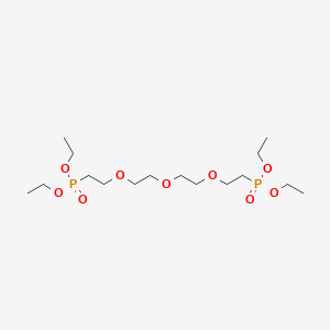 molecular formula C16H36O9P2 B609894 PEG3-bis-(ethyl phosphonate) 