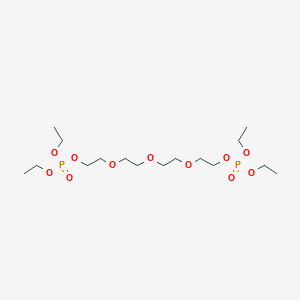 molecular formula C16H36O11P2 B609898 PEG5-双(膦酸二乙酯) CAS No. 106338-06-1