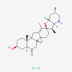 molecular formula C27H42ClNO3 B609900 Peimisine HCl CAS No. 900498-44-4