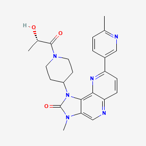 molecular formula C24H26N6O3 B609946 PF-04979064 CAS No. 1220699-06-8