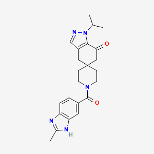 molecular formula C23H27N5O2 B609954 PF-05175157 CAS No. 1301214-47-0