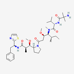 molecular formula C39H62N6O6S B609976 PF-06380101 CAS No. 1436391-86-4