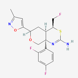 molecular formula C18H18F3N3O2S B610000 PF-06663195, >=98% (Hplc) CAS No. 1621585-22-5