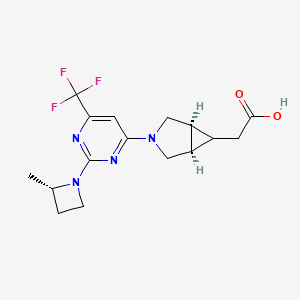 molecular formula C16H19F3N4O2 B610014 PF-06835919 CAS No. 2102501-84-6