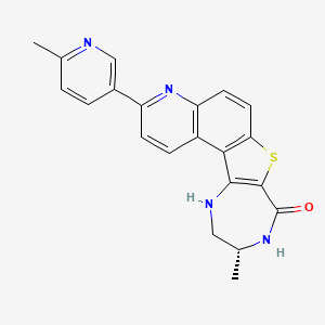 molecular formula C21H18N4OS B610028 PF-3644022 