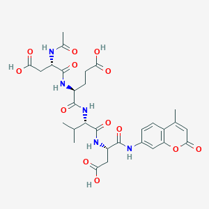 molecular formula C30H37N5O13 B061004 Ac-DEVD-AMC 