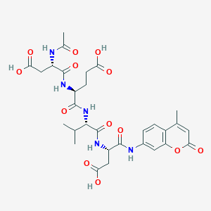 molecular formula C30H37N5O13 B061004 Ac-DEVD-AMC CAS No. 169332-61-0